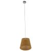 GLOBOSTAR® PLAYROOM 01332 Vintage Κρεμαστό Φωτιστικό Οροφής με Ντουί 1 x E27 AC 220-240V IP20 - Μπεζ - Μ32 x Π32 x Υ27cm