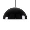 GLOBOSTAR® LUNE 01342 Μοντέρνο Κρεμαστό Φωτιστικό Οροφής με Ντουί 1 x E27 AC 220-240V IP20 - Μαύρο & Χρυσό - Μ60 x Π60 x Υ30cm
