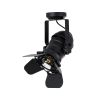 GLOBOSTAR® DETROIT 01372 Vintage Φωτιστικό Οροφής με Ντουί 1 x E27 AC 220-240V IP20 - Μαύρο - Μ26 x Π26 x Υ37cm