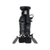 GLOBOSTAR® DETROIT 01372 Vintage Φωτιστικό Οροφής με Ντουί 1 x E27 AC 220-240V IP20 - Μαύρο - Μ26 x Π26 x Υ37cm