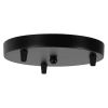 GLOBOSTAR® JASPER 01373 Μοντέρνο Κρεμαστό Φωτιστικό Οροφής με Ντουί 1 x E27 AC 220-240V IP20 - Μαύρο & Λευκό - Μ26.5 x Π26.5 x Υ20.5cm