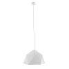 GLOBOSTAR® HEXAGON 01378 Μοντέρνο Κρεμαστό Φωτιστικό Οροφής με Ντουί 1 x E27 AC 220-240V IP20 - Λευκό & Χρυσό - Μ46 x Π46 x Y25cm