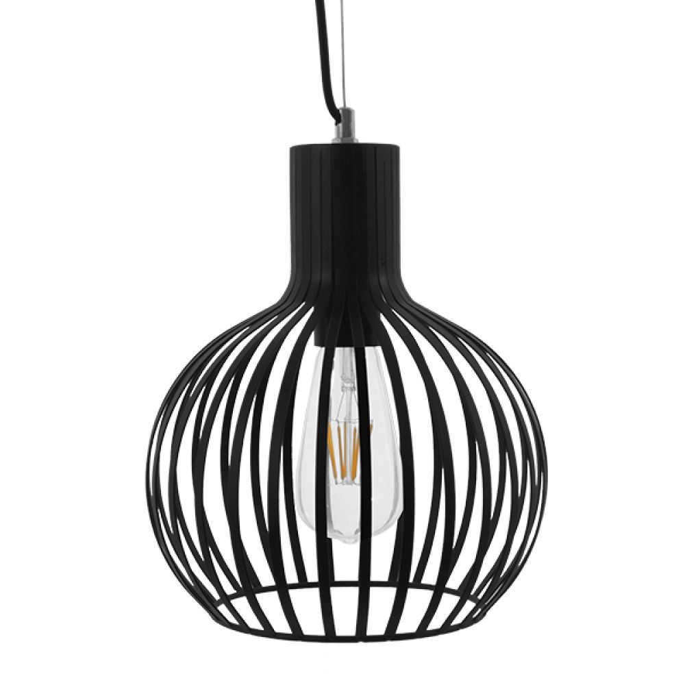 GLOBOSTAR® UPVALE 01286 Μοντέρνο Κρεμαστό Φωτιστικό Οροφής με Ντουί 1 x E27 AC 220-240V IP20 - Γαλάζιο & Λευκό - Μ40 x Π40 x Υ24cm