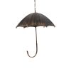 GLOBOSTAR® UMBRELLA 01406 Vintage Κρεμαστό Φωτιστικό Οροφής με Ντουί 5 x E27 AC 220-240V IP20 - Χάλκινο - Μ60 x Π60 x Y65cm