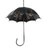 GLOBOSTAR® UMBRELLA 01407 Vintage Κρεμαστό Φωτιστικό Οροφής με Ντουί 5 x E27 AC 220-240V IP20 - Ασημί - Μ60 x Π60 x Y65cm