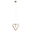 GLOBOSTAR® ELISE 01430 Μοντέρνο Κρεμαστό Φωτιστικό Οροφής με Ντουί 1 x E27 AC 220-240V IP20 - Μπεζ & Λευκό - Μ29 x Π8 x Υ28cm