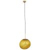 GLOBOSTAR® DIXAR 01466 Μοντέρνο Κρεμαστό Φωτιστικό Οροφής με Ντουί 1 x E27 AC 220-240V IP20 - Χρυσό - Μ36 x Π36 x Υ45cm