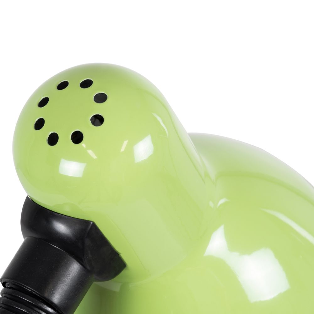 GLOBOSTAR® STUDENT 01533 Μοντέρνο Επιτραπέζιο Φωτιστικό Πορτατίφ με Ντουί 1 x E27 AC 220-240V IP20 - Πράσινο & Μαύρο - Μ12 x Π12 x Υ32cm