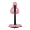 GLOBOSTAR® STUDENT 01534 Μοντέρνο Επιτραπέζιο Φωτιστικό Πορτατίφ με Ντουί 1 x E27 AC 220-240V IP20 - Ροζ & Μαύρο - Μ12 x Π12 x Υ32cm