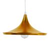 GLOBOSTAR® SHANGHAI 01545 Μοντέρνο Κρεμαστό Φωτιστικό Οροφής με Ντουί 1 x E27 AC 220-240V IP20 - Χρυσό - Μ37 x Π37 x Υ20cm