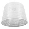 GLOBOSTAR® ACCADEMIA 01557 Μοντέρνο Κρεμαστό Φωτιστικό Οροφής με Ντουί 1 x E27 AC 220-240V IP20 - Λευκό - Μ35 x Π35 x Υ25cm
