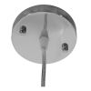 GLOBOSTAR® PLAYROOM 01562 Vintage Κρεμαστό Φωτιστικό Οροφής με Ντουί 1 x E27 AC 220-240V IP20 - Λευκό - Μ32 x Π32 x Υ27cm