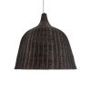GLOBOSTAR® BAHAMAS 01569 Boho Κρεμαστό Φωτιστικό Οροφής με Ντουί 1 x E27 AC 220-240V IP20 - Καφέ - Μ90 x Π90 x Y90cm