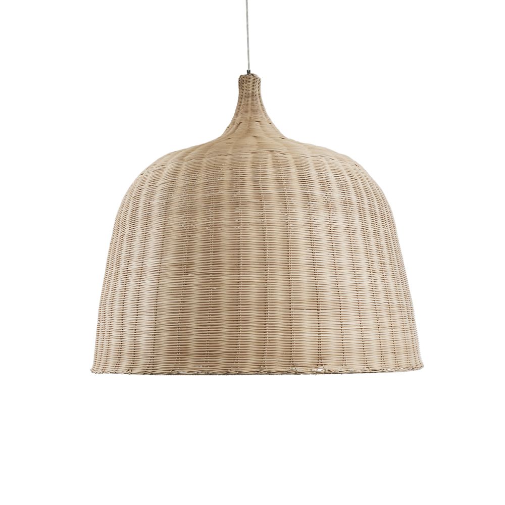 GLOBOSTAR® BAHAMAS 01570 Boho Κρεμαστό Φωτιστικό Οροφής με Ντουί 1 x E27 AC 220-240V IP20 - Μπεζ - Μ90 x Π90 x Y70cm