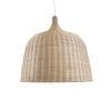 GLOBOSTAR® BAHAMAS 01570 Boho Κρεμαστό Φωτιστικό Οροφής με Ντουί 1 x E27 AC 220-240V IP20 - Μπεζ - Μ90 x Π90 x Y70cm