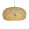 GLOBOSTAR® FIJI INCASS 01628 Vintage Κρεμαστό Φωτιστικό Οροφής με Ντουί 5 x E27 AC 220-240V IP20 - Μπεζ - Μ60 x Π60 x Υ29cm