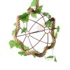 GLOBOSTAR® BRADLEY 01661 Vintage Κρεμαστό Φωτιστικό Οροφής με Ντουί 1 x E27 AC 220-240V IP20 - Πολύχρωμο - Μ42 x Π42 x Y42cm