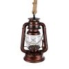 GLOBOSTAR® BARBAROSSA 01707 Vintage Κρεμαστό Φωτιστικό Οροφής με Ντουί 1 x E27 AC 220-240V IP20 - Χάλκινο - Μ18 x Π18 x Υ28cm