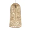 GLOBOSTAR® CALERO 01710 Boho Κρεμαστό Φωτιστικό Οροφής με Ντουί 1 x E27 AC 220-240V IP20 - Μπεζ - Μ25 x Π25 x Υ50cm