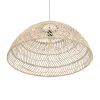 GLOBOSTAR® COMORES 01728 Boho Κρεμαστό Φωτιστικό Οροφής με Ντουί 1 x E27 AC 220-240V IP20 - Μπεζ - Μ60 x Π60 x Y30cm