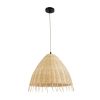 GLOBOSTAR® AQUATIC 01742 Boho Κρεμαστό Φωτιστικό Οροφής με Ντουί 1 x E27 AC 220-240V IP20 - Μπεζ - Μ40 x Π40 x Υ36cm
