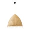GLOBOSTAR® AQUATIC 01743 Boho Κρεμαστό Φωτιστικό Οροφής με Ντουί 1 x E27 AC 220-240V IP20 - Μπεζ - Μ60 x Π60 x Υ60cm