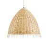 GLOBOSTAR® AQUATIC 01743 Boho Κρεμαστό Φωτιστικό Οροφής με Ντουί 1 x E27 AC 220-240V IP20 - Μπεζ - Μ60 x Π60 x Υ60cm