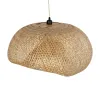 GLOBOSTAR® CARIBBEAN 01784 Μοντέρνο Κρεμαστό Φωτιστικό Οροφής με Ντουί 1 x E27 AC 220-240V IP20 - Μπεζ - Μ82 x Π72 x Υ52cm