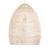 GLOBOSTAR® MALIBU 01813 Boho Κρεμαστό Φωτιστικό Οροφής με Ντουί 1 x E27 AC 220-240V IP20 - Μπεζ - Μ120 x Π120 x Υ156cm