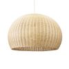 GLOBOSTAR® RAITO 01826 Boho Κρεμαστό Φωτιστικό Οροφής με Ντουί 1 x E27 AC 220-240V IP20 - Μπεζ - Μ100 x Π100 x Υ63cm