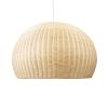 GLOBOSTAR® RAITO 01826 Boho Κρεμαστό Φωτιστικό Οροφής με Ντουί 1 x E27 AC 220-240V IP20 - Μπεζ - Μ100 x Π100 x Υ63cm