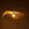 GLOBOSTAR® MELEMELE 01842 Boho Κρεμαστό Φωτιστικό Οροφής με Ντουί 1 x E27 AC 220-240V IP20 - Μπεζ - Μ100 x Π100 x Υ12cm