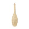 GLOBOSTAR® PARADIS 01844 Boho Επιδαπέδιο Φωτιστικό με Ντουί 1 x E27 AC 220-240V IP20 - Μπεζ - Μ35 x Π35 x Υ120cm