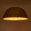 GLOBOSTAR® MANGATA 01847 Boho Κρεμαστό Φωτιστικό Οροφής με Ντουί 1 x E27 AC 220-240V IP20 - Μπεζ - Μ60 x Π60 x Υ28cm