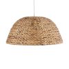 GLOBOSTAR® MANGATA 01847 Boho Κρεμαστό Φωτιστικό Οροφής με Ντουί 1 x E27 AC 220-240V IP20 - Μπεζ - Μ60 x Π60 x Υ28cm