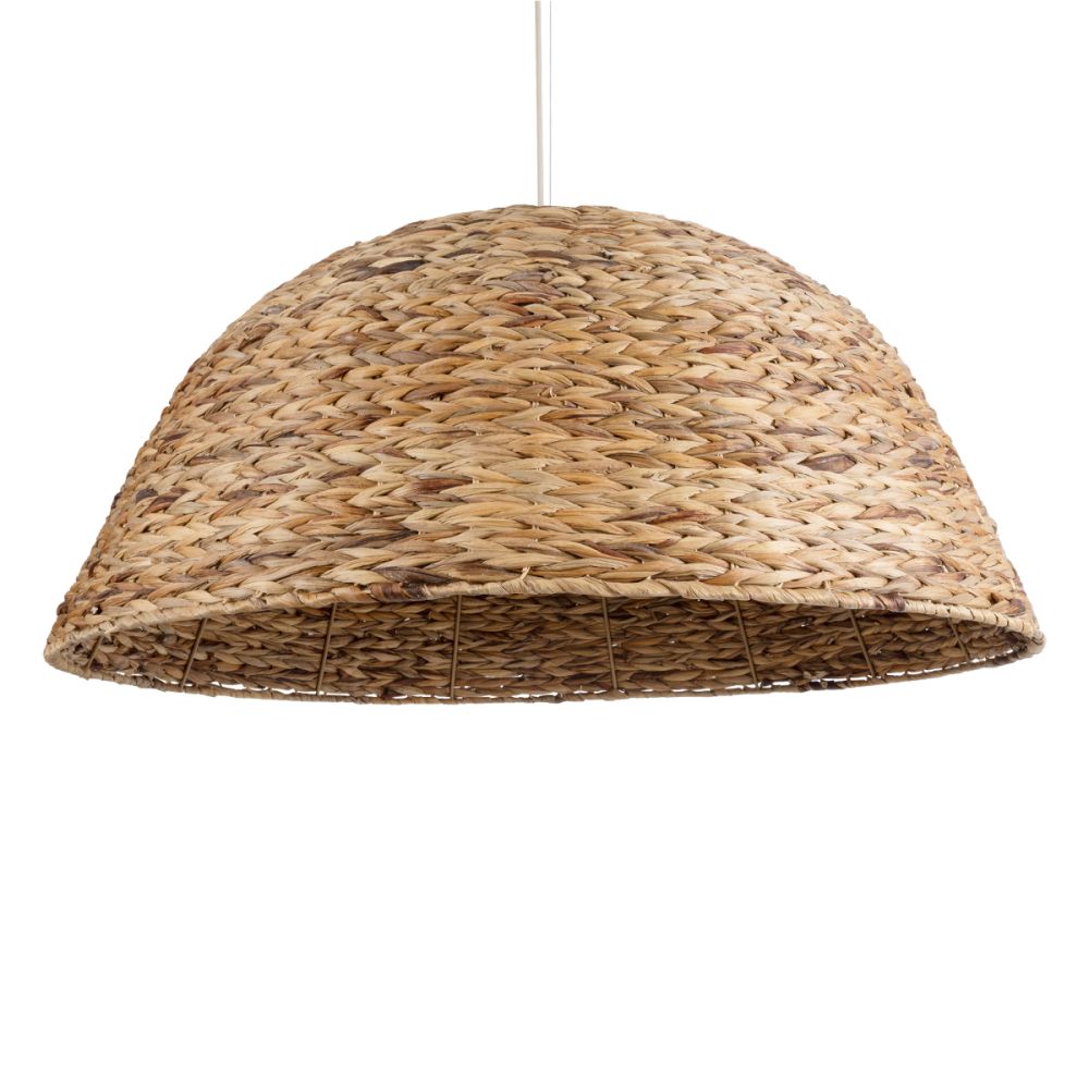 GLOBOSTAR® MANGATA 01848 Boho Κρεμαστό Φωτιστικό Οροφής με Ντουί 1 x E27 AC 220-240V IP20 - Καφέ - Μ90 x Π90 x Υ40cm