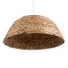 GLOBOSTAR® MANGATA 01848 Boho Κρεμαστό Φωτιστικό Οροφής με Ντουί 1 x E27 AC 220-240V IP20 - Καφέ - Μ90 x Π90 x Υ40cm