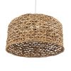 GLOBOSTAR® MANGATA 01849 Boho Κρεμαστό Φωτιστικό Οροφής με Ντουί 1 x E27 AC 220-240V IP20 - Καφέ - Μ60 x Π60 x Υ28cm