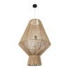 GLOBOSTAR® CAYMAN 01854 Boho Κρεμαστό Φωτιστικό Οροφής με Ντουί 1 x E27 AC 220-240V IP20 - Μπεζ - Μ60 x Π60 x Υ86cm