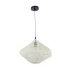 GLOBOSTAR® KENTUCKY 01862 Vintage Κρεμαστό Φωτιστικό Οροφής με Ντουί 1 x E27 AC 220-240V IP20 - Μπεζ - Μ40 x Π40 x Υ30cm