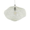 GLOBOSTAR® KENTUCKY 01862 Vintage Κρεμαστό Φωτιστικό Οροφής με Ντουί 1 x E27 AC 220-240V IP20 - Μπεζ - Μ40 x Π40 x Υ30cm