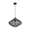 GLOBOSTAR® KENTUCKY 01863 Vintage Κρεμαστό Φωτιστικό Οροφής με Ντουί 1 x E27 AC 220-240V IP20 - Καφέ - Μ40 x Π40 x Υ30cm