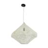 GLOBOSTAR® KENTUCKY 01865 Vintage Κρεμαστό Φωτιστικό Οροφής με Ντουί 1 x E27 AC 220-240V IP20 - Μπεζ - Μ60 x Π60 x Υ50cm