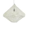 GLOBOSTAR® KENTUCKY 01865 Vintage Κρεμαστό Φωτιστικό Οροφής με Ντουί 1 x E27 AC 220-240V IP20 - Μπεζ - Μ60 x Π60 x Υ50cm