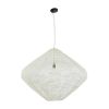 GLOBOSTAR® KENTUCKY 01868 Vintage Κρεμαστό Φωτιστικό Οροφής με Ντουί 1 x E27 AC 220-240V IP20 - Μπεζ - Μ90 x Π90 x Υ70cm