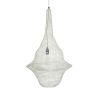 GLOBOSTAR® KENTUCKY 01874 Vintage Κρεμαστό Φωτιστικό Οροφής με Ντουί 1 x E27 AC 220-240V IP20 - Μπεζ - Μ50 x Π50 x Υ90cm