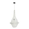 GLOBOSTAR® KENTUCKY 01874 Vintage Κρεμαστό Φωτιστικό Οροφής με Ντουί 1 x E27 AC 220-240V IP20 - Μπεζ - Μ50 x Π50 x Υ90cm