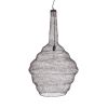 GLOBOSTAR® KENTUCKY 01884 Vintage Κρεμαστό Φωτιστικό Οροφής με Ντουί 1 x E27 AC 220-240V IP20 - Καφέ - Μ60 x Π60 x Υ90cm