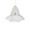 GLOBOSTAR® KENTUCKY 01892 Vintage Κρεμαστό Φωτιστικό Οροφής με Ντουί 1 x E27 AC 220-240V IP20 - Λευκό - Μ60 x Π60 x Υ52cm