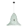 GLOBOSTAR® KENTUCKY 01894 Vintage Κρεμαστό Φωτιστικό Οροφής με Ντουί 1 x E27 AC 220-240V IP20 - Τιρκουάζ - Μ60 x Π60 x Υ52cm
